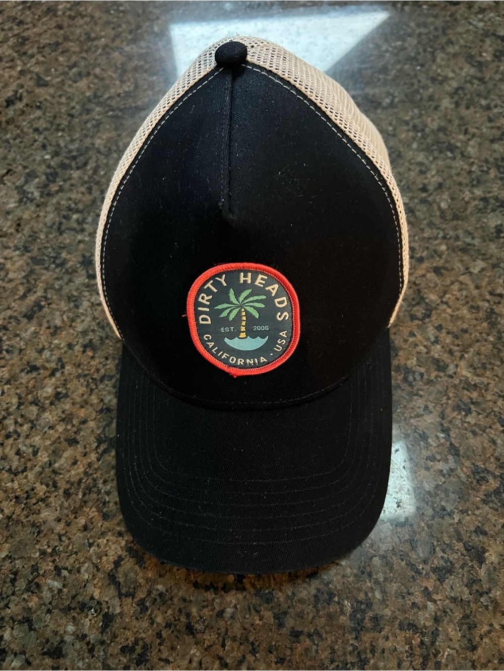 Men’s Black and Tan Trucker Hat